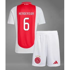 Ajax Jordan Henderson #6 Heimtrikot 2024-25 Kurzarm (+ kurze hosen)